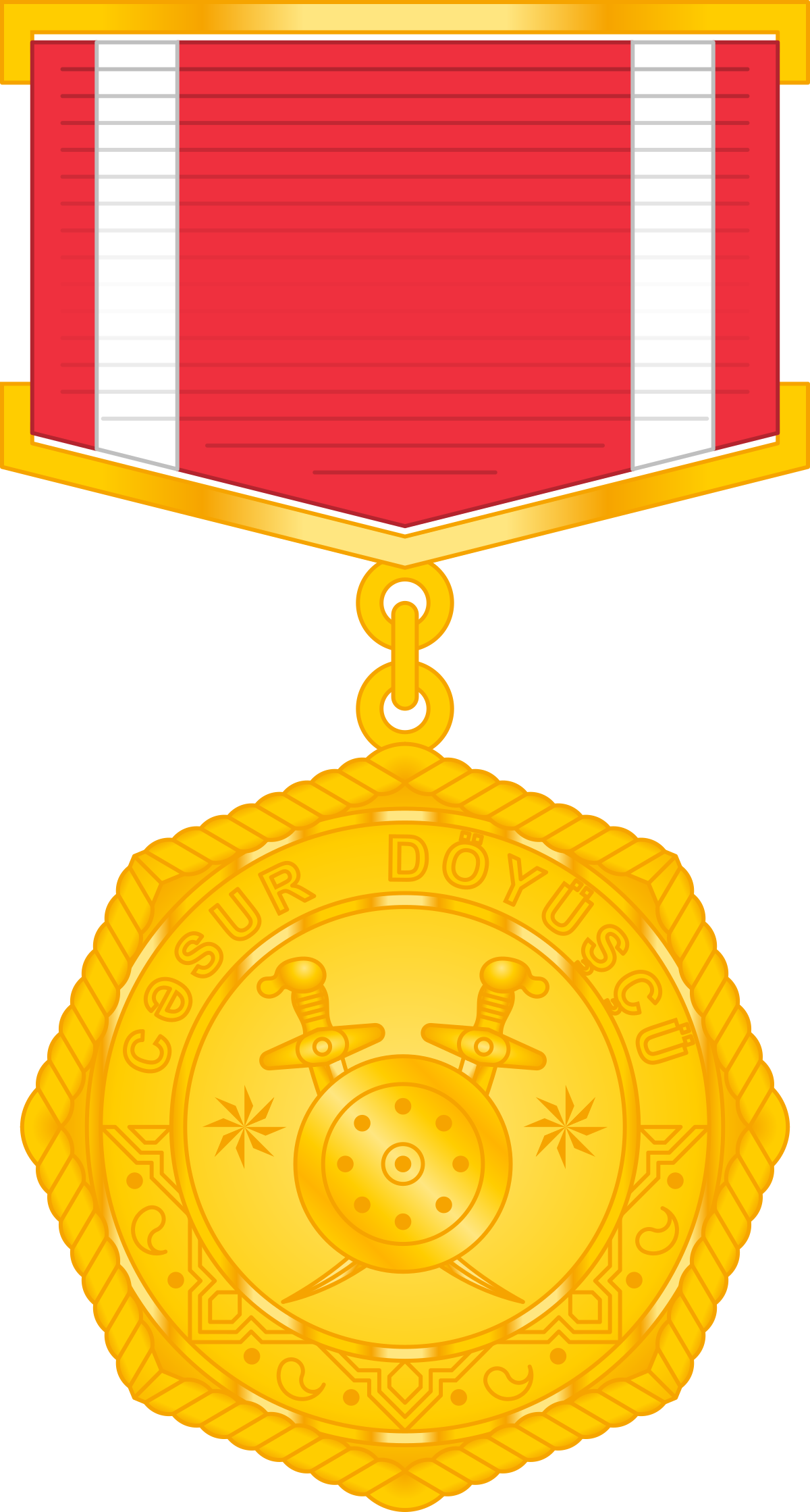 Cəsur döyüşçü medalı